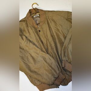 Farrenzi Vintage Jacket 100% silk Bomber jacket